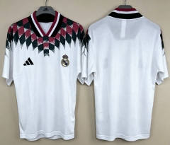 Retro Casual Version Real Madrid White Thailand Soccer Jersey-9171