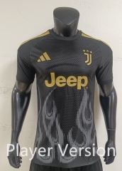 Player Version 26-27 Juventus Away Pink Thailand Soccer Jersey AAA-0871