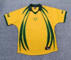 (S-4XL)26-27 Collaboration Version Brazil Yellow Thailand Soccer Jersey AAA-0141