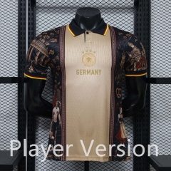 Player Special  Version 26-27 Germany Khaki Thailand Soccer Jersey AAA-888