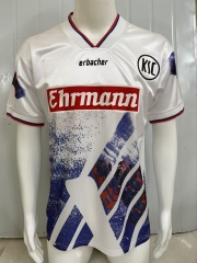 Retro Edition 94-95 Karlsruher SC White LS Thailand Soccer Jersey AAA-503
