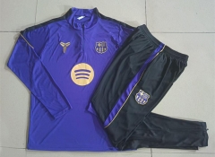 26-27 Barcelona Purple Thailand Soccer Tracksuit-815