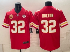 Kansas City Chiefs Red #32 NFL Jersey-0840